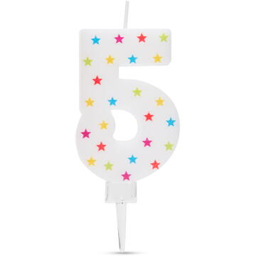 Family Lumânare pentru tort în formă de 5