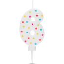 Family Lumânare pentru tort în formă de 6