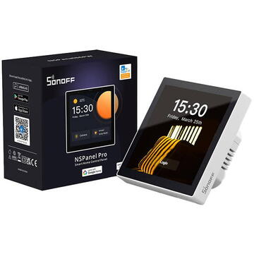 Intrerupator inteligent Sonoff 28109, 100-240V AC, 3.95", Alb