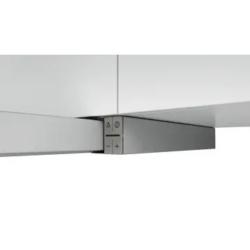 Hota Bosch DFL064A52 Hood, A, Telescopic, Width 60 cm, Max extraction power 270 m3/h, Silver