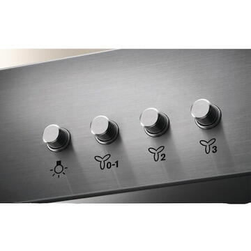 Hota Electrolux Chimney hood LFC319X ,  Putere de absorbtie 420 m3/h, 1 motor, 90 cm, Inox