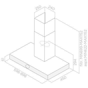 Hota ELICA LOL BL/A/90 Hood