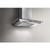 Hota ELICA FLAT GLASS IX/A/60 Hood,Putere de absorbtie 365 cm/h, Sistem recirculare, Iluminare LED, Filtru de grasime, Clasa D, 60 cm, Inox + Sticla