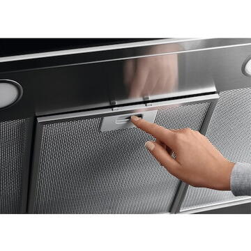 Hota Hota semineu Electrolux LFT766X , Putere de absorbtie 700 mc/h, 1 motor, 60 cm, Conectivitate plita, Inox