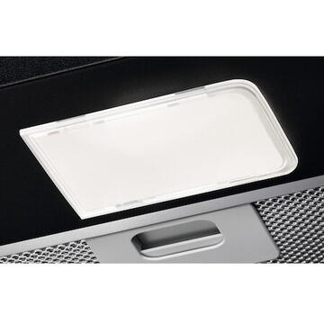 Hota Hota Electrolux EFC226R Putere de absorbtie 420 mc/h, 1 motor, Filtre aluminiu lavabil, 60 cm, Negru