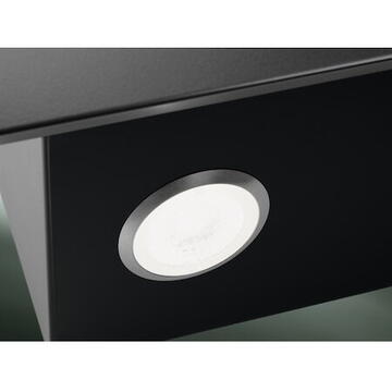 Hota Hota Electrolux LFV416K , Putere absorbtie 600 m3/h, LEDSpot, Control touch, 60 cm, Negru