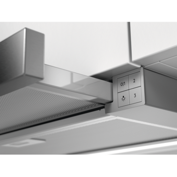 Hota Hota telescopica Electrolux LFP616X , Putere de absorbtie 600 mc/h, 1 motor, 60 cm, Inox