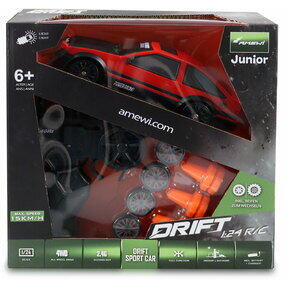 Amewi RC Auto Drift Sport Li-Ion Akku 500mAh rosu       /14+ ani