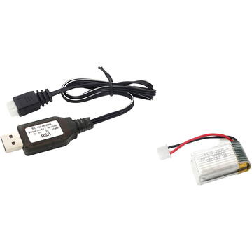 Masina cu Telecomanda Amewi RC Auto D90X28 Crawler 4WD Li-Po Akku 300mAh galben /8+