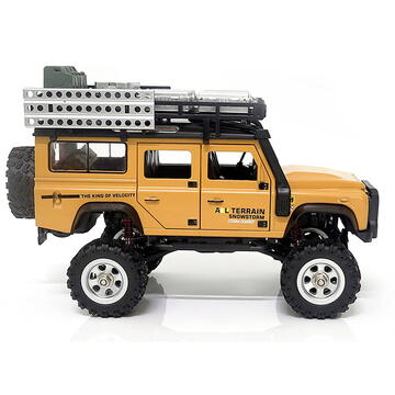 Masina cu Telecomanda Amewi RC Auto D90X28 Crawler 4WD Li-Po Akku 300mAh galben /8+