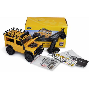 Masina cu Telecomanda Amewi RC Auto D90X12 Landrover Crawler LiIon Akku 1200mAh 14 ani + ,galben