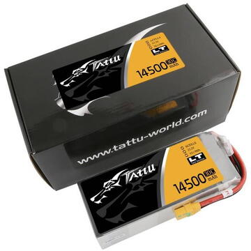 Battery Tattu 14500 mAh 22.2V 30C 6S1P XT90-S