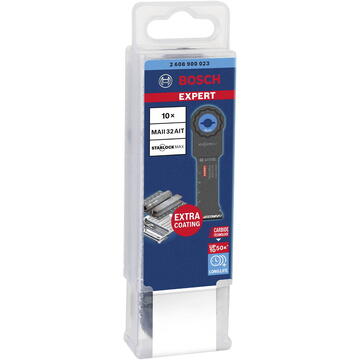 Bosch Set 10 panze pentru fierastrau multicutter, 70 mm