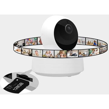 Sonoff GK-200MP2-B Wi-Fi Wireless IP Security Camera (340° pan x 120° tilt) Full HD 1080P white (M0802050001)