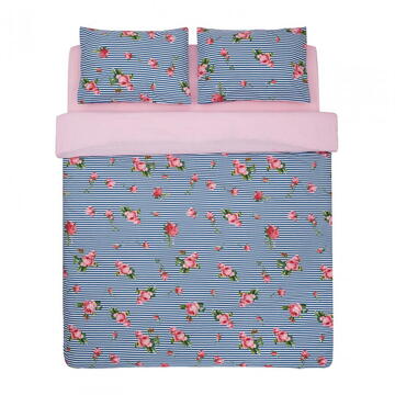 Heinner LENJERIE PAT DBL, 100% BBC, 132TC, ROSE