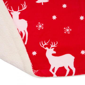 Heinner PATURA FLEECE 150X200 CM-RENI, ROSIE