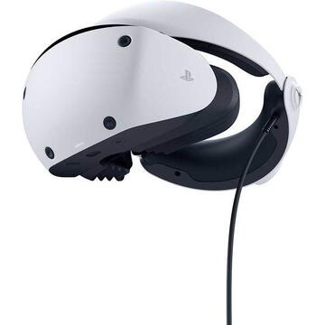 Sony Playstation VR2 + Controller VR PlayStation 2 Sense, cu tehnologie audio 3D Alb