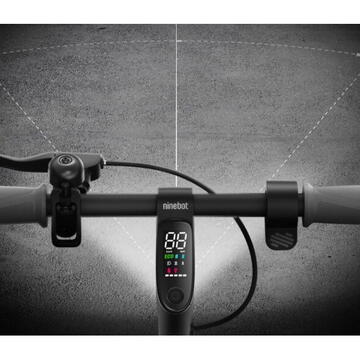 Trotineta electrica Trotineta Ninebot by Segway eKickscooter D18E, negru/rosu