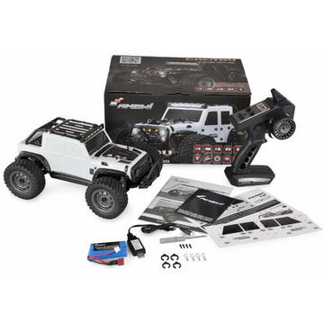 Masina cu Telecomanda Amewi RC Auto Cross Truck Li-Ion 1300mAh alb/14+ ani