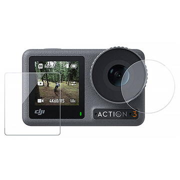 TELESIN plastic screen film for DJI Osmo Action 3 