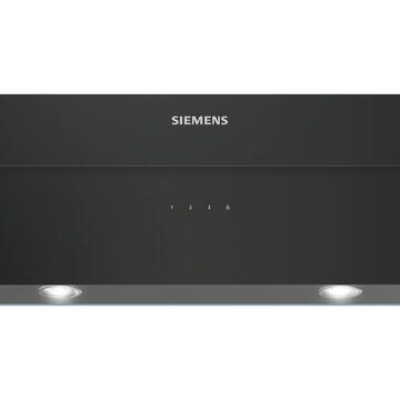 Hota Siemens iQ100 LC95KA670 cooker hood Wall-mounted negru 629 m³/h C, 216 W