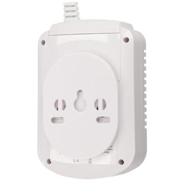 EXTRALINK JKD-808COM, Cu fir, Wireless, Monoxid de carbon, Gaz,  Alb