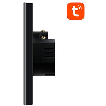 Intrerupator touch Avatto TS02-EU-B1 ABS, 10 A, 86 x 86 x 33 mm, Negru
