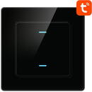 Intrerupator touch Avatto N-TS10-B2 Smart Light WiFi  2 Way TUYA  Negru