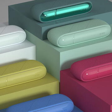 Husa pentru IQOS 3 DUO Waterproof - Techsuit Silicone - Red