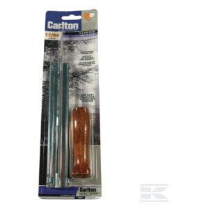 set ascutire lant .325" (pila rotunda 4.5mm, maner lemn, sablon)  #9164CA