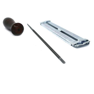 set ascutire lant 3/8 (pila rotunda 5.6mm,maner lemn,sablon)  #9732CA