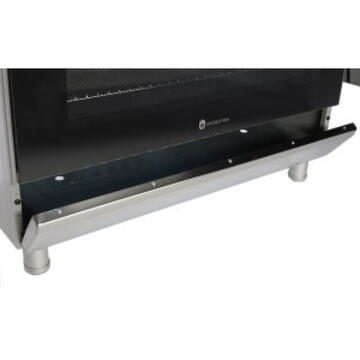 Aragaz clasic 5 arzatoare gaz, Cuptor gaz, 90x60cm, Studio Casa, FE9060 Inox, Grill, Rotisor, Aprindere electrica