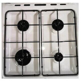 Aragaz Clasic, 4 arzatoare gaz, cuptor gaz, 50x50 cm, Studio Casa MIA