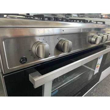 Aragaz clasic 5 arzatoare gaz, Cuptor gaz, 90x60 cm, Studio Casa , Tivoli, grill electric , rotisor, aprindere electrica