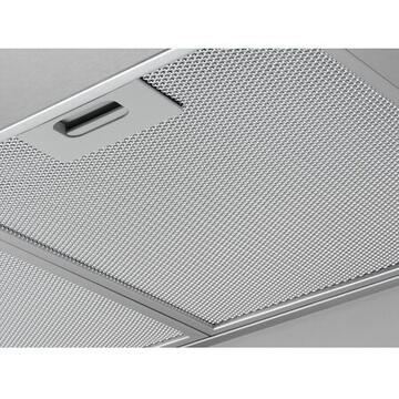 Hota Electrolux SEMINEU  EFF90560OX,Putere de absorbtie 603 mc/h, Conectivitate plita, Iluminare LED, Clasa B, 90 cm, Inox