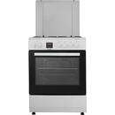 Samus Aragaz pe gaz 4 zone cuptor electric SM663AENS WHITE Alb