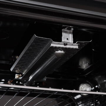 Samus Aragaz pe gaz  4 zone SM667APGS ANTHRACIT Negru