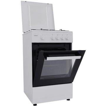 Samus Aragaz pe gaz 4 zone SM 450ABS Alb