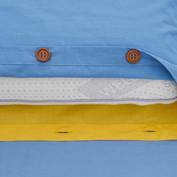 Heinner SET DE PAT DUBLU BBC YELLOW/BLUE