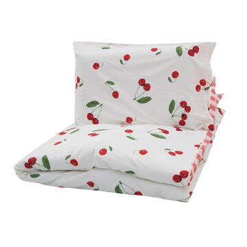 Heinner SET DE PAT SINGLE BUMBAC CHERRY