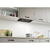 Hota Candy CPY5MBG Clasa energetica C,Incorporabil, Latime 52 cm,Extractie 298 m³/h, Control Mecanic, Negru, Sticla