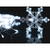 Familly Decor Perdea luminoasă LED - fulg de nea - 3 x 0,75 m - 224 LED-uri alb rece - IP44