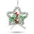 Familly Christmas Decor de Craciun - stea argintie - 10 cm
