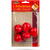 Familly Christmas Decor de Craciun - fructe rosii - 6 cm - 5 buc/pachet