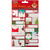 Familly Christmas Set autocolante cadou de Crăciun - 15,2 x 21,6 cm - 40 buc / pachet