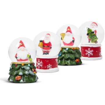 Familly Christmas Glob de zăpadă de Crăciun - 4 modele