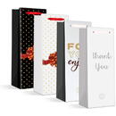 Geanta cadou sticle - hartie - 360 x 127 x 83 mm