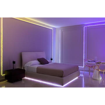 twinkly Luminite 3m 60 de LED-uri RGB + cablu Wifi Negru