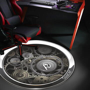 Covor Spacer pentru scaun, model ceas