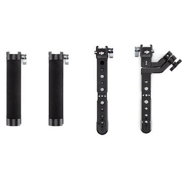 Maner dublu DJI R Twist Grip pentru Stabilizator DJI RS 2/ RSC 2, Black
